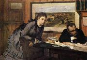 Edgar Degas feel wronged and act rashly oil painting reproduction